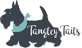 Tangley Tails Dog Grooming Logo
